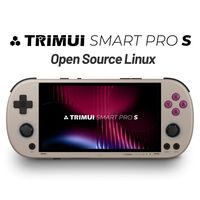 Console de jeu portable Trimui SmartPro S Pocket, écran IPS de 4,96 pouces, processeur Allwinner A523 Octa-core, lecteur de jeux vidéo portable