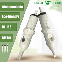 Vente en gros EZ Revolution 2.0 Aiguilles biodégradables pour cartouches de tatouage Cartouches bio jetables recyclables et écologiques