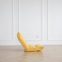 Nouveau Fauteuil Poire Pliant Moderne à Une Place avec Housse Amovible, Facile à Transporter et Design Ajustable, Prêt à l'Expédition pour la Maison et le Bureau