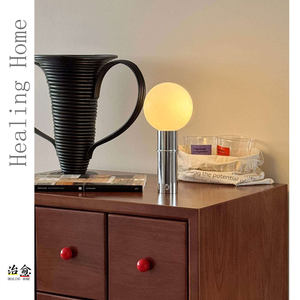 Healing Home Table Lamp E27 <b>LED</b> <b>Night</b> <b>Light</b> Geometric Solid Design Bedside Bedroom Use - Product Image 1