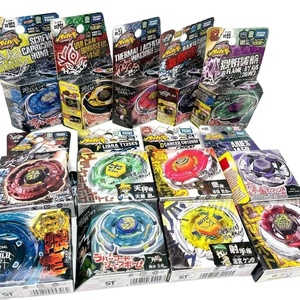 Lot de mini Beyblades pour enfants avec lanceur, gyroscope métallique Burst, anneau laser, gyroscope TAKARAED, jouets de combat rotatifs - Product Image 5