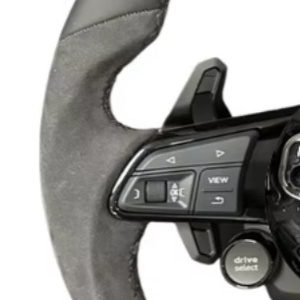 Avec bouton de démarrage S-<span class=keywords><strong>Line</strong></span> Volant en cuir pour Audi R8 TTRS <span class=keywords><strong>rs</strong></span> C6 C7 S7 S4 A4 R8 RS3 SQ5 S5 B9 A6 C8 A3 A5 A6 A7 <span class=keywords><strong>Q3</strong></span> Q5 - Product Image 3