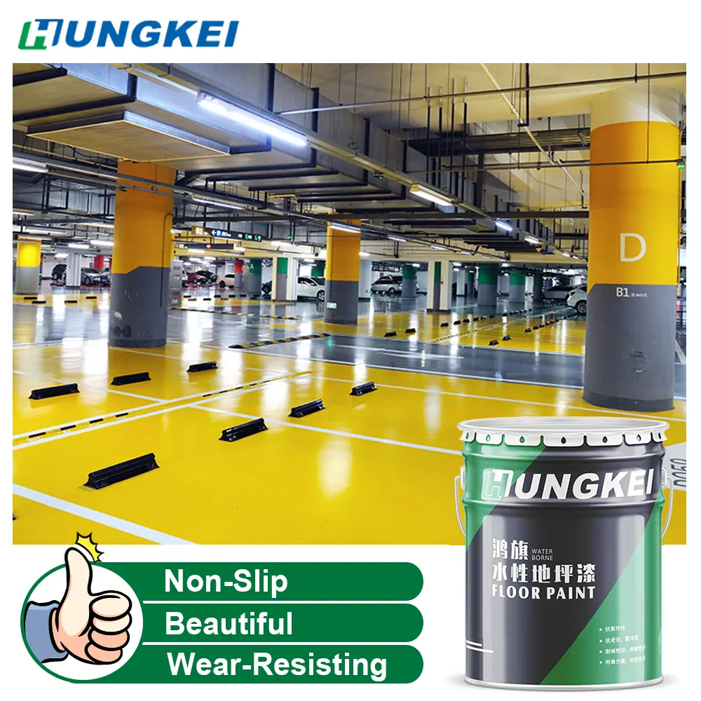 Tùy Chỉnh Kim Loại Ống Thép Bãi Đậu Xe Sơn H807 Polyurethane Resin Coating Resina Epoxica Công Nghiệp Rõ Ràng Tầng Epoxy