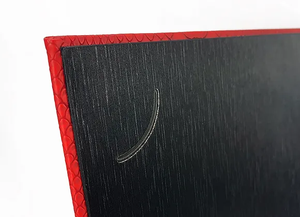 Porta Menús Personalizado de Piel Sintética, Porta Menús de Una Sola Página, Cubierta para Menús de Restaurante - Product Image 5