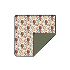 Manta de Bambú para Bebé Recién Nacido Hanzi, Estampados Modernos, Tejida, Doble Capa, Manta Ecológica para Bebé en Invierno - Product Image 2