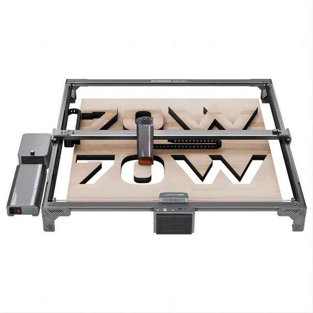 Atomstack X70 Max A70 MAX 360W Laser Engraver With F60 Air Assist Kit 850*800MM Large Area 35w/70w Dual Laser Engraving Machines