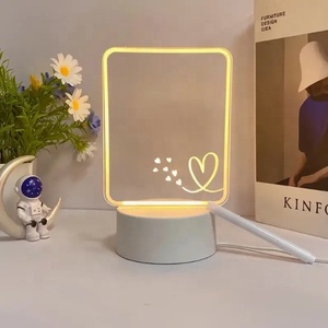 Set di scrittoio giocattolo fatto a mano USB fai da te transfrontaliero cancellabile bacheca luminosa per il nuovo anno di Halloween san valentino - Product Image 4