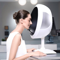 Espejo Inteligente con Luz Diurna Digital, Analizador de Humedad Facial, Analizador de Piel 3D LED, Enchufe EU/UK/US, Cámara HD WiFi para iPad