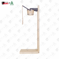 Vappasauna fabricant douche extérieure en bois (pin) accessoires de sauna colonne de douche extérieure autoportante