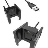 Chargeur USB remplaçable pour Fitbit Charge 2 câble de Charge de Bracelet intelligent