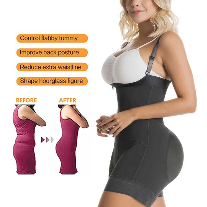 2024 New Fajas Colombianas Moldeadora Body Shaper Butt Lifter