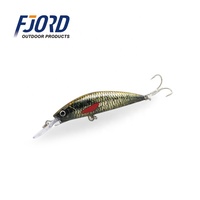 FJORD Stock Naufrage Petit 7Cm Minnow Leurre 17g Pêche 3D Impression Leurres Japon Jerkbait Perche Twitching Leurre