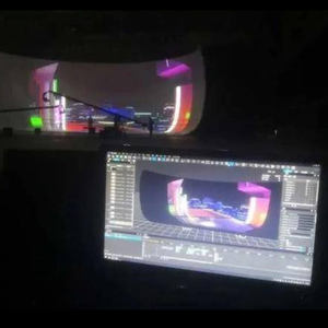 Lofty Gratte-Ciel Façade Mappé Vidéo Repères Publicité Lumières 600000LM Couleur Rendition 3D Cartographie Projecteur Lampe - Product Image 6