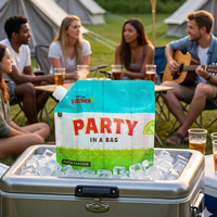 Sac de transport pliable pour boissons de 1 gallon, idéal pour l'extérieur, vente en gros