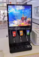 Dispensador de Bebidas Comercial de Tres y Cuatro Válvulas, Máquina de Bebidas Carbonatadas de Autoservicio, Dispensador de Refrescos, Cola y Jugos