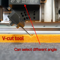 Machine de découpe économique 1390 CNC à couteau oscillant pour feutre PET, idéale pour ateliers acoustiques, découpeuse vibrante électrique
