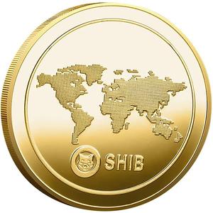 Moneda de Oro de Shiba Shib, moneda de Shiba Inu de Kita, coleccionistas conmemorativos, monedas chapadas en oro de recuerdo - Product Image 3