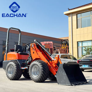 Diskon CE EPA Euro 5 roda pemuat hidrolik mengangkat 4x4 WD pemuat halaman kerja pertanian Orchard Wheel <span class=keywords><strong>Loader</strong></span> dengan penggantian - Product Image 2
