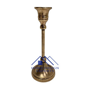 เชิงเทียนโลหะสำหรับงานปาร์ตี้ งานแต่งงาน ดีไซน์ใหม่ เชิงเทียนโลหะสีทองสำหรับโรงแรม - Product Image 2