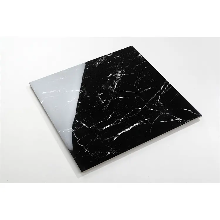 Durable Using Various Color Living Room Black Ceramic 600x600 Floor Tiles Marble