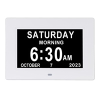 Grosir Panel elektronik Digital IPS HD 7 inci, kalender pengingat kreatif untuk obat jam Alarm LCD