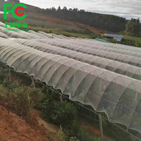 Filet anti-grêle et anti-oiseaux en polyéthylène à prix abordable pour l'agriculture, service de traitement inclus, découpe possible