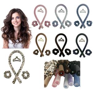 Rodillos de pelo de seda rizadores sin calor, diadema ondulada para dormir, cinta rizadora, rizadores de pelo de seda sin calor para mujer, pelo largo - Product Image 6