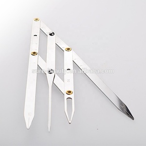 Private Label Sopracciglio In Acciaio Inox Righello Microblading Stencil <span class=keywords><strong>Tatoo</strong></span> Pinze Permanente Rapporto Aureo Divisore - Product Image 3