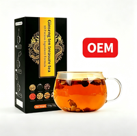 10 Herbes Ginseng Maca Goji Berry Dattes Rouges Sachets de Tisane Naturelle Sans Caféine Bien-être Chinois Naturel 15g*10 Boîte