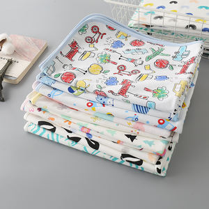 Bas <span class=keywords><strong>prix</strong></span> Portable doux lavable bébé jouer matelas à langer 50x70cm imperméable réutilisable bébé couche tapis à langer - Product Image 5