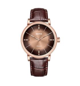 Reloj Automático de Acero Inoxidable de Estilo Nuevo Personalizado con Esfera de Color Degradado Ahumado, Compatible con Movimiento Japonés NH35 y ETA 2824 - Product Image 6