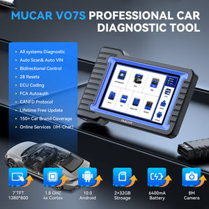 MUCAR VO7S profesyonel araç teşhis araçları otomotiv Obd2 araba tarayıcı otomatik tanı aracı ECU kodlama aktif testi 28 sıfırlama - Product Image 5
