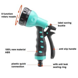 Pistola de Agua de Jardín Multifuncional <span class=keywords><strong>2026</strong></span>, 8 Funciones, Rociador de Manguera de Jardín para Lavar Mascotas y Regar Flores - Product Image 3