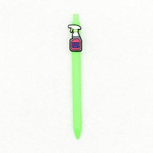 Stylos à bille en plastique PVC personnalisés en forme de dessin animé, mignons et de haute qualité, pour la promotion (vente en gros) - Product Image 2
