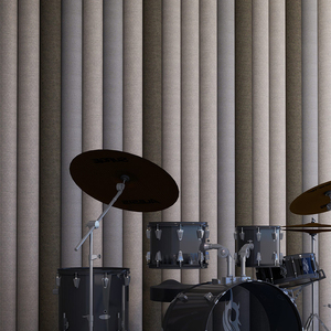 Tự làm âm thanh tấm 100% Polyester cách âm tường Hội Đồng Quản trị 3D âm thanh tường bảng khuếch tán cho ghi âm thiết bị phòng thu - Product Image 1