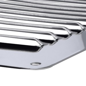 Couverture de ventilation pour bateau en acier inoxydable, 13 fentes à persiennes, 228x127mm, trappe de ventilation, quincaillerie marine - Product Image 2