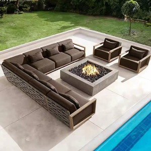 Modern Luxury Outdoor Furniture Garden Hotel Villa Courtyard Patio Outdoor Teak - Product Image 2
