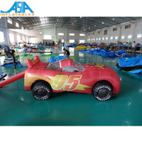 Réplique de voiture flottante gonflable pour la publicité, ballon de parade pour exposition