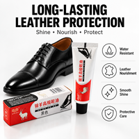 Cirage Crème Jinyang à Longue Durée de Vie avec Fonction Nettoyage Facile 30g pour l'Entretien des Chaussures, Stockage Trois Ans