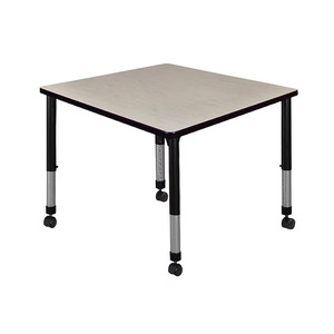 Meubles scolaires, table d'étude mobile pour étudiants, bureau réglable en hauteur - Product Image 1