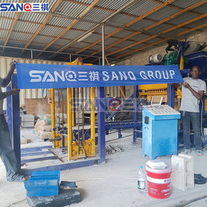 Thương hiệu mới cao hiệu quả QT6-15 tự động xi măng khối gạch Máy làm lát đá khối máy làm nhà Máy Giá - Product Image 5