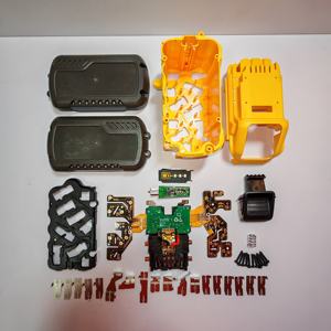 Dewal flexv DCB612 DCB615 60V เคสพลาสติก12AH 15Ah ชุดฝาครอบพลาสติก15 cells 21700 BMS PCB - Product Image 4