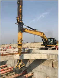 Upgraded Version Long Reach Arm Excavator Clamshell Telescopic Extensible Arm For Drilling