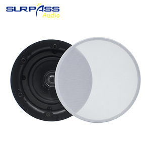 C630P sorpasso in parete altoparlante nero copertura coassiale nel soffitto altoparlante 6 "musica di sottofondo altoparlanti a parete - Product Image 3