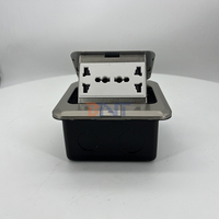 Boîte de prise de sol encastrée de haute qualité Prises RJ45 La boîte de prise de sol intérieure domestique EU
