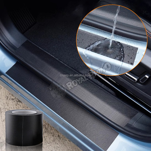 Película protectora de <span class=keywords><strong>coche</strong></span> negra mate, pegatina de piel de rinoceronte impermeable antiarañazos para paneles de alféizar de <span class=keywords><strong>puerta</strong></span> de <span class=keywords><strong>coche</strong></span>, <span class=keywords><strong>Protector</strong></span> <span class=keywords><strong>Interior</strong></span> de umbral - Product Image 5
