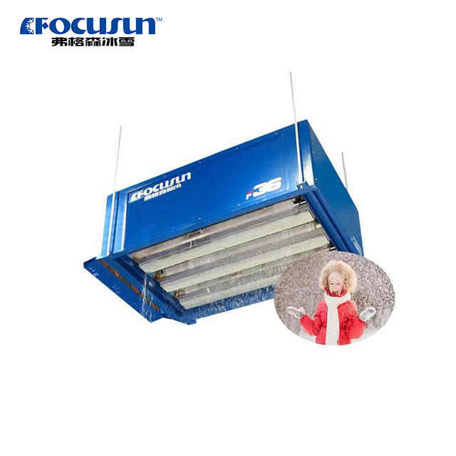 6 Ton Per Day Artificial Snow Falling Machine Supplier for Amusement ...