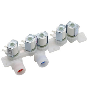 Nuevo AJU73213301 AJU75152601 Válvula de entrada de agua Solenoide 12V 5 Solenoide 2 Entrada 5 Salida Compatible con arandelas Ken-more - Product Image 5