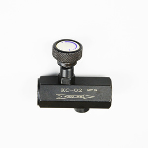 Vanne de régulation unidirectionnelle 1/4 po en acier au carbone pour le contrôle du débit d'huile hydraulique à température normale - Product Image 4