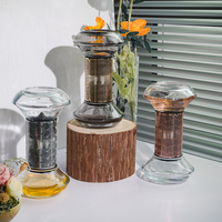 Diffuseur d'huiles essentielles de luxe personnalisé en verre, lampe catalytique parfumée longue durée, écologique et sans alcool pour